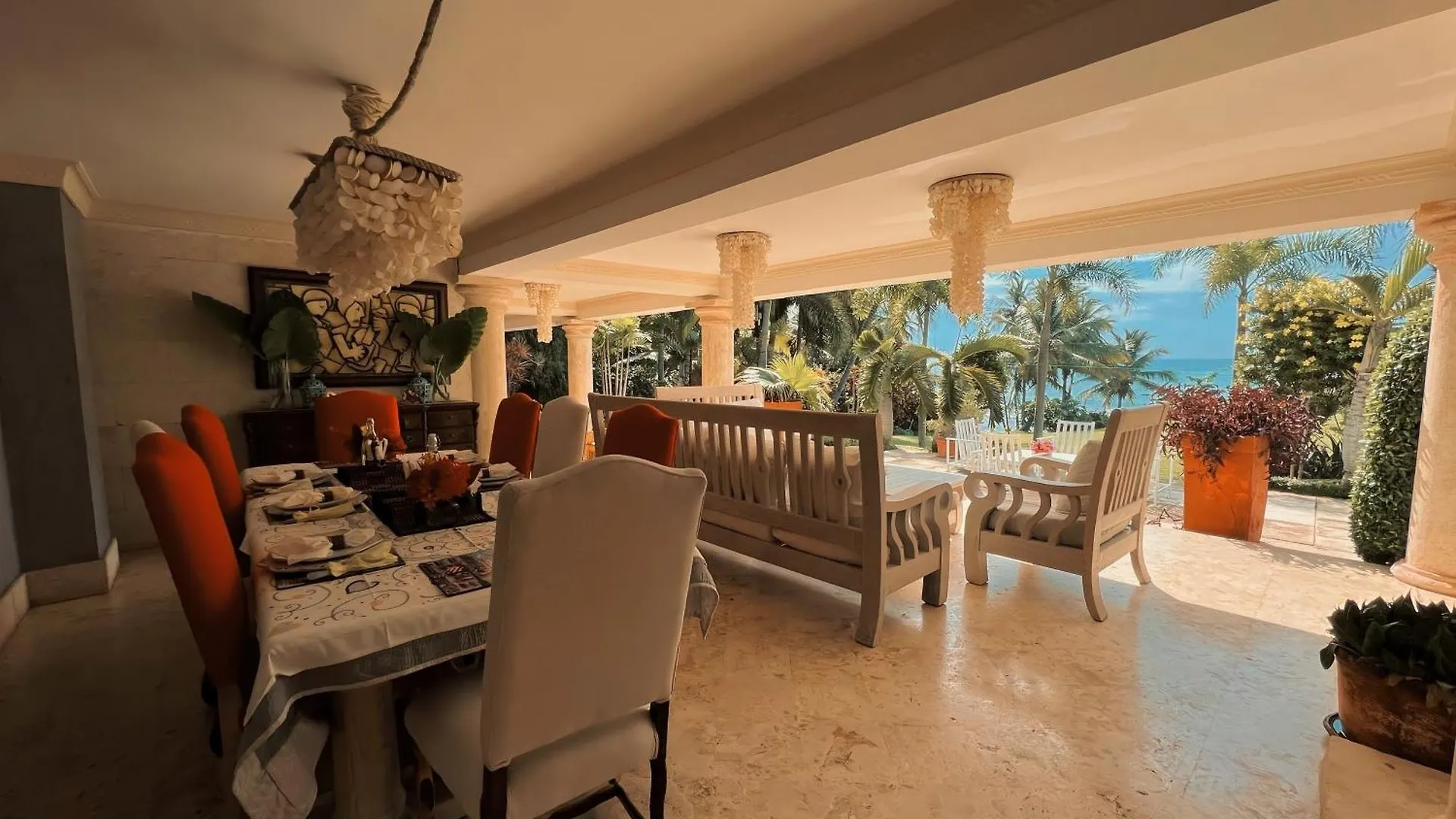 Villa Tesoros Del Mar - Luxury Beachfront Villa With Natural Pool, Jacuzzi, Mountain Views, Yoga, Bbq, Wi-Fi, Pet & Family Friendly, Barahona Adventures 0*,